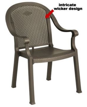 Show details for Grosfillex Sumatra Classic Stacking Armchair Picture of Grosfillex Sumatra Classic Stacking Armchair