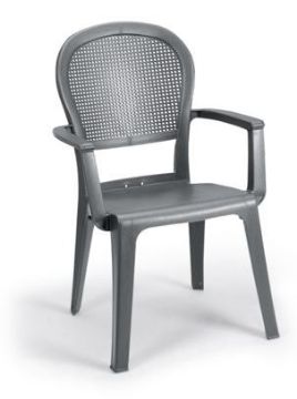 Show details for Grosfillex Seville Highback Stacking Armchair Picture of Grosfillex Seville Highback Stacking Armchair