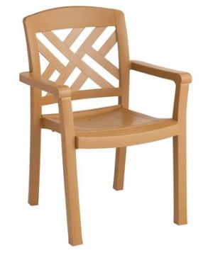 Show details for Grosfillex Sanibel Stacking Armchair Picture of Grosfillex Sanibel Stacking Armchair