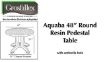 Picture of Grosfillex AQUABA 48" Round Table