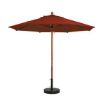 Picture of Grosfillex 9' Wooden Market Umbrella w/ 11/2" pole