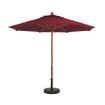 Picture of Grosfillex 6.5 Ft. Square Wooden Market Umbrella