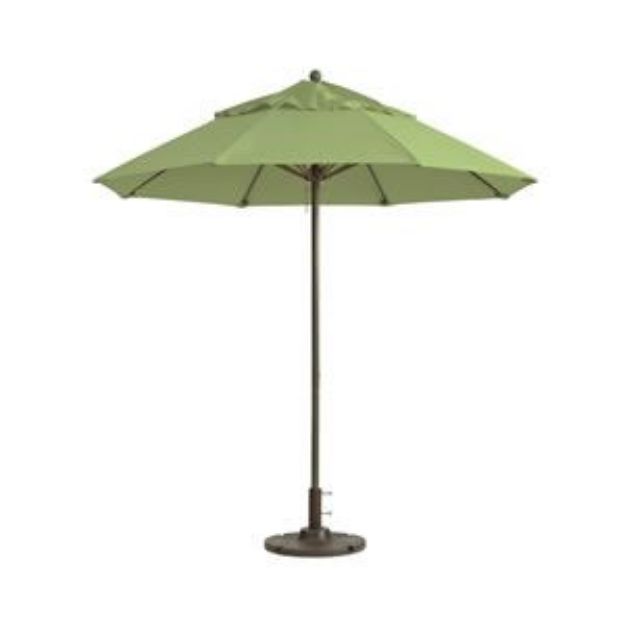 Picture of Grosfillex WINDMASTER 7 ½ ft. & 9 ft. Fiberglass Umbrellas with Aluminum 1 ½" Pole