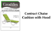 Picture of Grosfillex Contract Chaise Cushion W / Hood