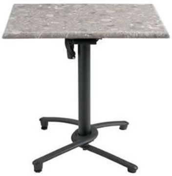 Show details for Grosfillex Aluminum Tilt Top Folding Base 100 Picture of Grosfillex Aluminum Tilt Top Folding Base 100