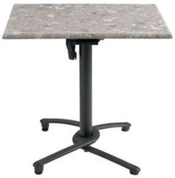 Picture of Grosfillex Aluminum Tilt Top Folding Base 100