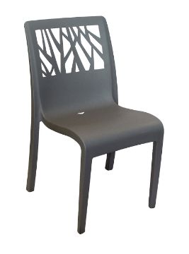 Show details for Grosfillex Vegetal Sidechair Picture of Grosfillex Vegetal Sidechair