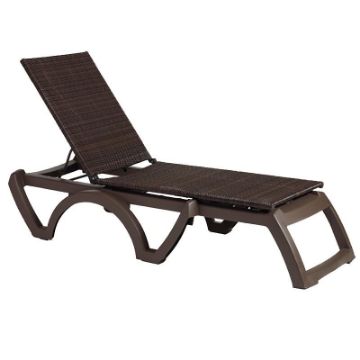 Show details for Java All Weather Wicker Chaise Picture of Java All Weather Wicker Chaise