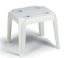 Picture of Oasis 18"x18" Low Table w/ Cup Holders White
