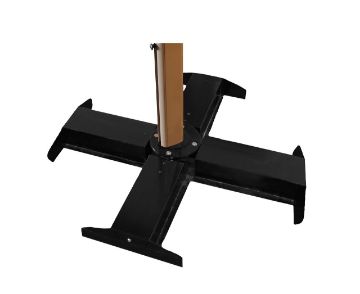 Show details for Cross Base Black (for Cantilever) Picture of Cross Base Black (for Cantilever)