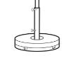 Picture of 70 lb. Market Umbrella Base