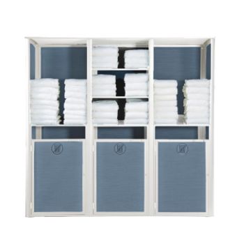 Show details for Sunset Towel Valet Triple Unit Picture of Sunset Towel Valet Triple Unit