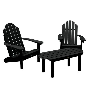 Show details for 2 Westport Adirondack Chairs with 1 Westport Conversation Table Picture of 2 Westport Adirondack Chairs with 1 Westport Conversation Table