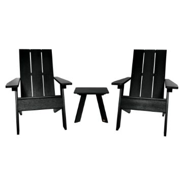 Show details for Barcelona Modern Adirondack 3-Piece Set Picture of Barcelona Modern Adirondack 3-Piece Set
