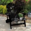 Picture of King Hamilton Folding &amp; Reclining Adirondack Chair and Ottoman