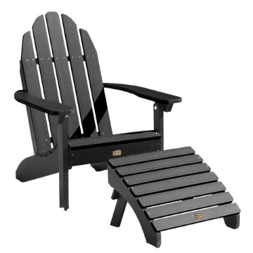 Show details for Essential Adirondack Chair with Essential Folding Ottoman Picture of Essential Adirondack Chair with Essential Folding Ottoman