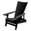 Picture of Manhattan Beach Adirondack Chair with Wine Glass Holder with Folding Adirondack Side Table and Ottoman