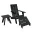 Picture of Barcelona Modern Adirondack Chair, Ottoman, and Side Table