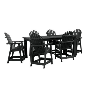 Show details for Hamilton 7pc Rectangular Outdoor Dining Set 42in x 84in - Counter Height Picture of Hamilton 7pc Rectangular Outdoor Dining Set 42in x 84in - Counter Height