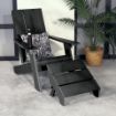 Picture of Barcelona Modern Adirondack Chair and Ottoman