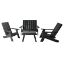 Picture of Barcelona Modern Adirondack Conversation Set