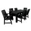 Picture of Weatherly 7pc Rectangular Dining Set 37in x 72in - Dining Height
