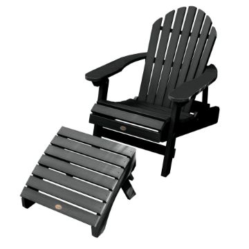 Show details for Hamilton Folding & Reclining Adirondack Chair with Folding Adirondack Ottoman Picture of Hamilton Folding & Reclining Adirondack Chair with Folding Adirondack Ottoman
