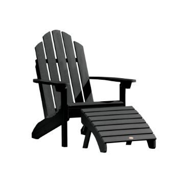 Show details for Classic Westport Adirondack Chair with Folding Adirondack Ottoman Picture of Classic Westport Adirondack Chair with Folding Adirondack Ottoman