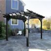 Picture of Bodhi 12’ x 12’ DIY Pergola with 4’ Classic Westport Porch Swing