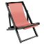 Show details for Arabella Sling Chair Coral Picture of Arabella Sling Chair Coral