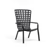 nardi anthracite black folio chair