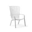 nardi white folio chair