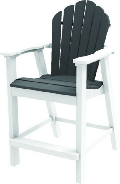 seaside casual adirondack classic balcony chair