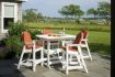 seaside adirondack classic bar chair / barstool