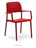 Bora Arm Chair Red