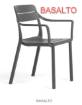 NARDI CASSIA DINING ARM CHAIR BASALTO